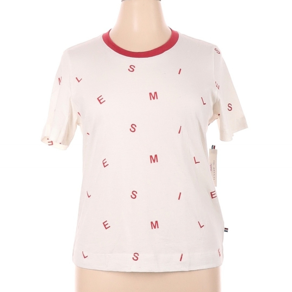 NWT Sol Angeles Scattered "Smile" T-Shirt, Sz XL